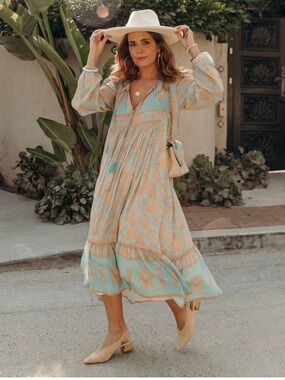 Spell | Dresses | Spell Seashell Strappy Midi